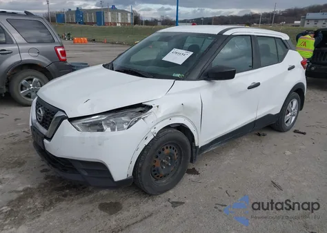 2020 Nissan Kicks S Xtronic Cvt from USA, damaged, VIN 3N1CP5BV0LL517971